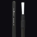 Pellwood 41 Silone Black Velvet drum brushes, handle and brush ends