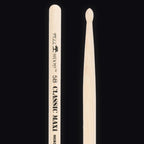 Pellwood Premium 5B Classic Maxi drumsticks – butt end and tip
