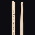 Pellwood Premium 7A Extra Slim drumsticks – butt end and tip