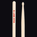 Pellwood X-Line 5B Classic Maxi drumsticks – butt end and tip